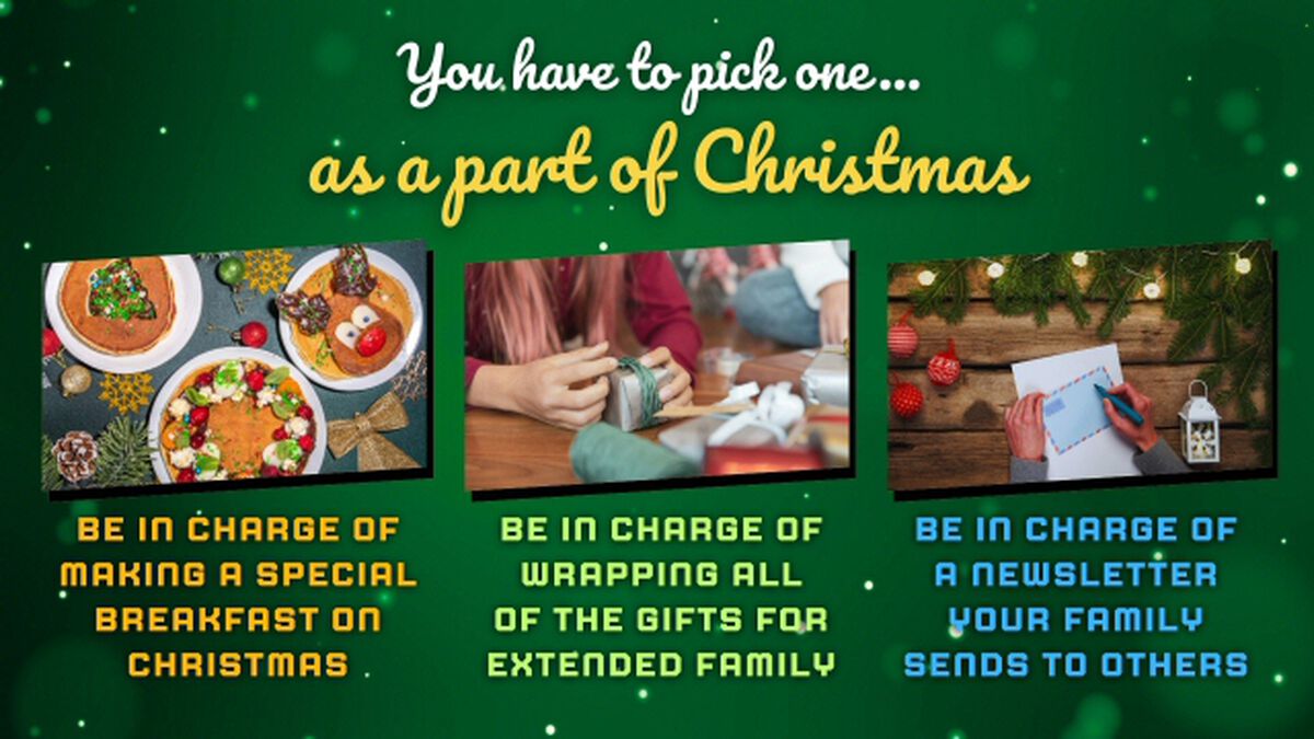 You Have To Pick One... Christmas Edition image number null